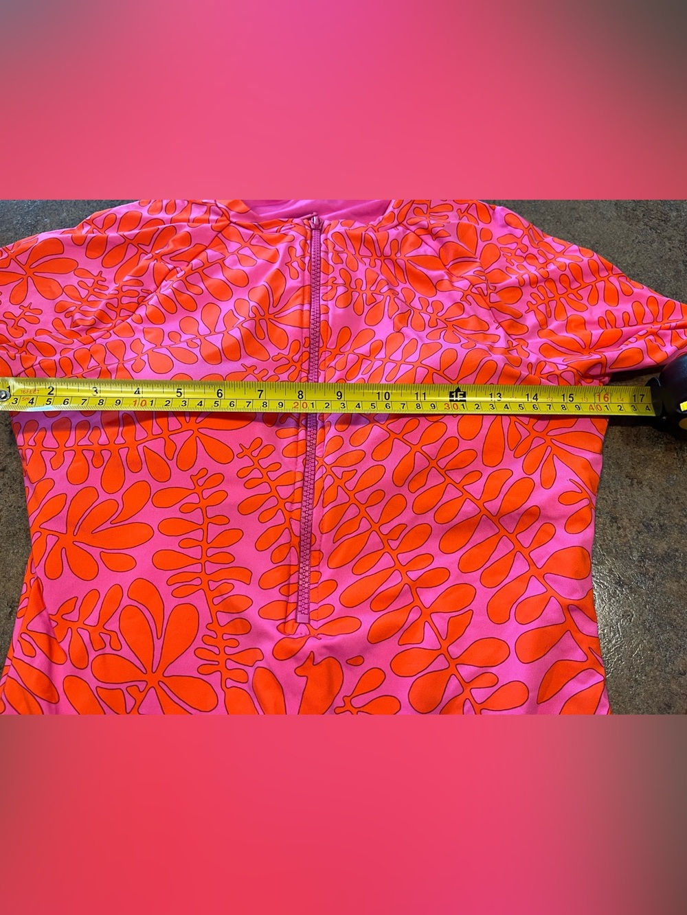 Trina Turk Trellis Paddle Board One-Piece, size L, NWT - Picture 9 of 10